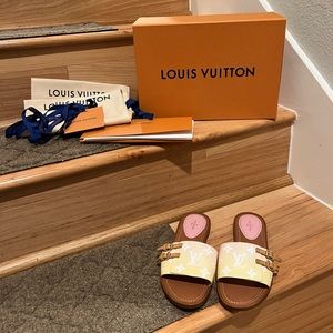 Louis Vuitton Lock It Flat Mules